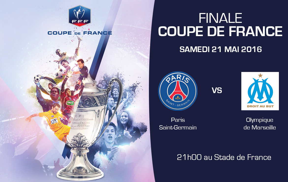 Pronostics Football match Coupe de France PSG / OM Samedi 21 Mai 2016