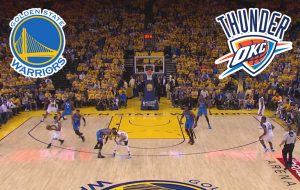 Pronostic Basketball NBA : GOLDEN STATES WARRIORS VS OKLAHOMA CITY THUNDER (match 2)