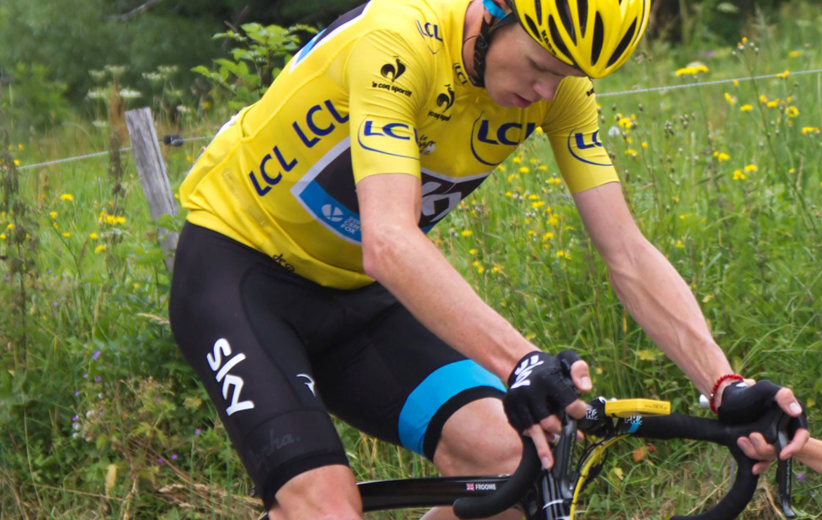 Froome, le cycliste britannique favoris pour la victoire 2016 du Tour de France