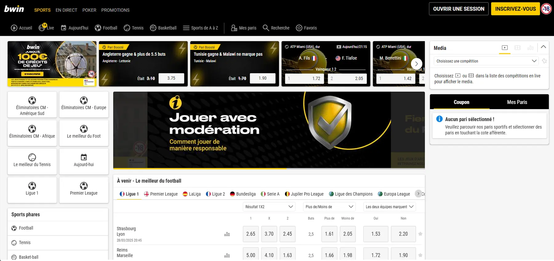 Paris sportifs en ligne Genybet