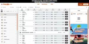 Pariez sur le site du PMU Sports sur les derniers matchs disponibles