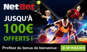 Bonus inscription site paris sportifs NETBET