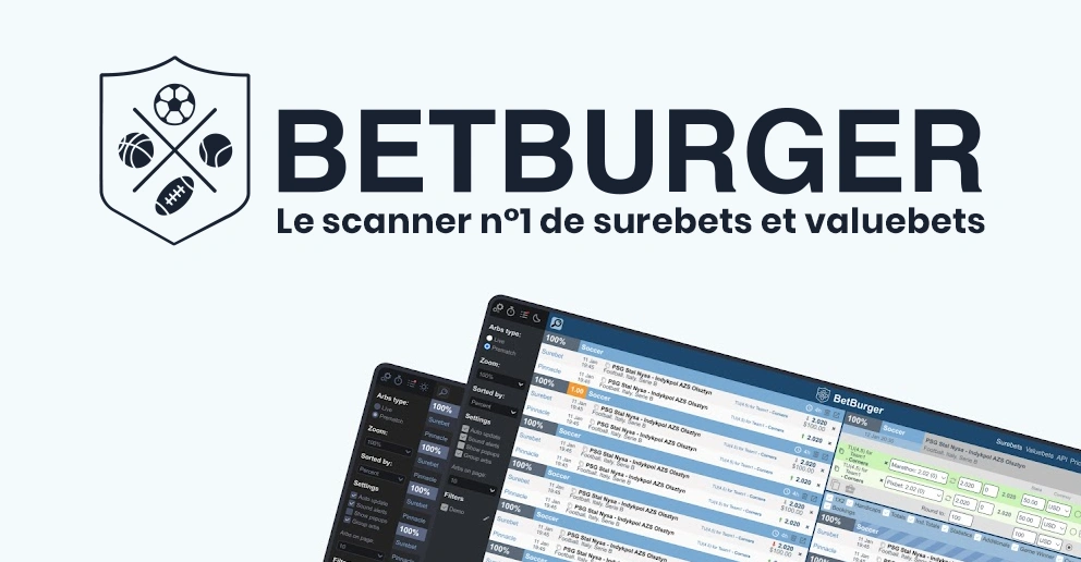 Betburger : Scanner de Surebets et Valubets en ligne