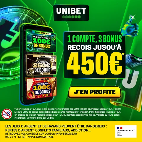 Parier sur Unibet