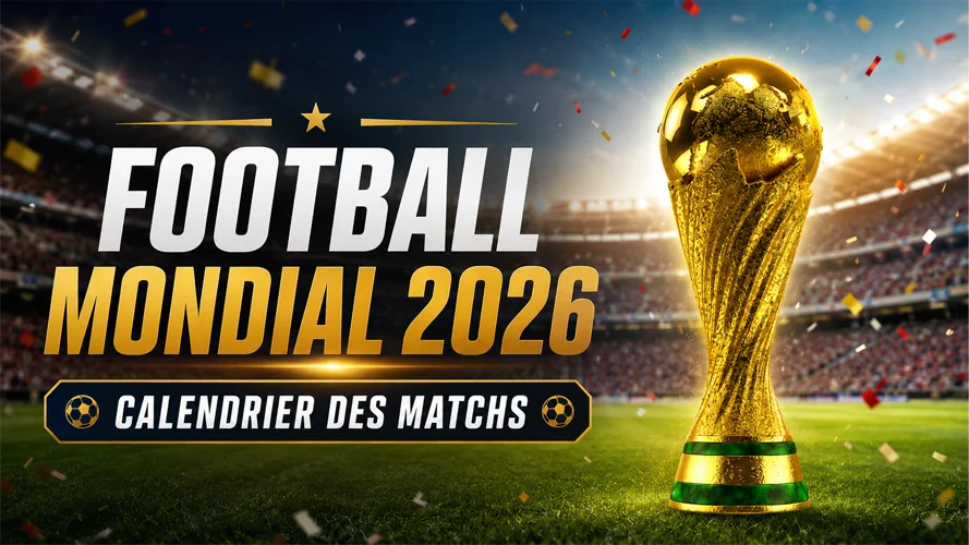 Football : Calendrier des matchs du mondial 2026