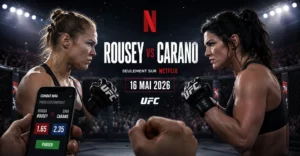 Rousey vs Carano sur Netflix : comment parier sur le combat MMA du 16 mai 2026