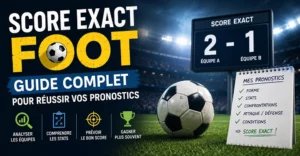 Score Exact Foot : Guide Complet pour Réussir vos Pronostics