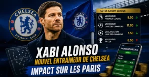 Xabi Alonso nouvel entraîneur de Chelsea : impact sur les paris