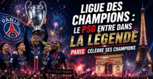 Ligue des Champions : Le PSG entre dans la légende, Paris célèbre ses champions